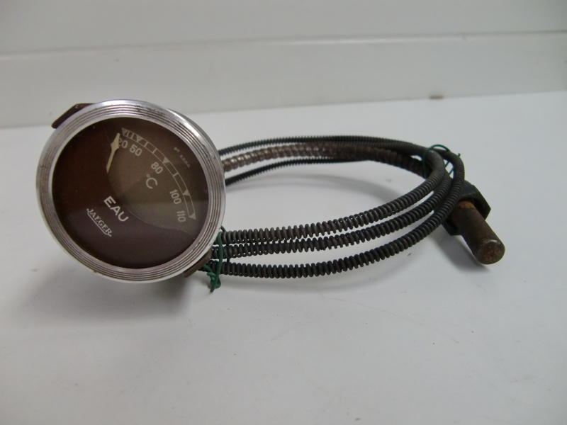 Jaeger "eau" water temp gauge LesSixTroenes